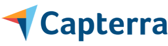 Logotipo da Capterra, plataforma de avaliação de softwares.
